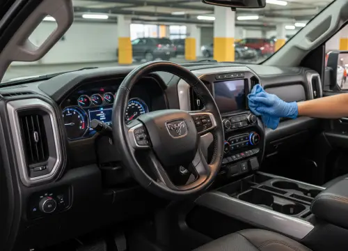 truck interior detailing mississauga