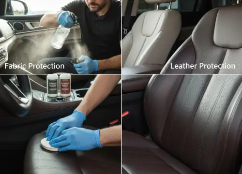 Fabric protection and leather protection treatments to extend material life